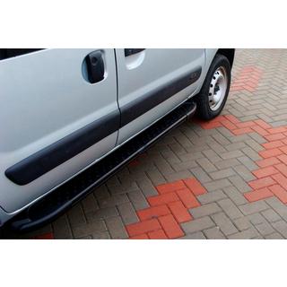 Sānu pakāpieni Allmond Black (2 gab., alumīnijs) Renault Kangoo 1998–2008 foto 1
