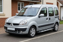 Renault Kangoo 1998–2008 Sānu sliekšņi Sunrise (2 gab., alumīnijs) foto 1