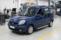 Renault Kangoo 1998–2008 Sānu sliekšņi Line (2 gab., alumīnijs) foto 1