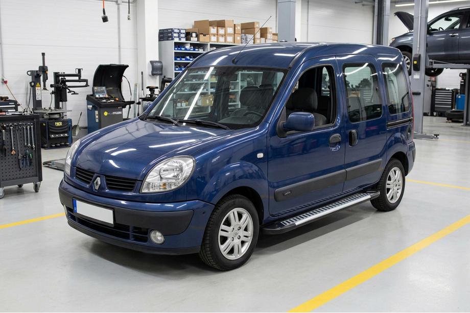 Renault Kangoo 1998–2008 Sānu sliekšņi Line (2 gab., alumīnijs) Image