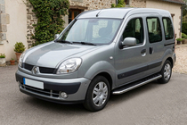 Renault Kangoo 1998–2008 Sānu pakāpieni Maydos V1 (2 gab., alumīnijs / nerūsējošais tērauds) foto 1