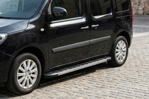 Renault Kangoo 2008–2020 Sānu sliekšņi Duru (2 gab., alumīnijs) foto 1