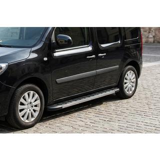 Sānu sliekšņi Duru (2 gab., alumīnijs) Renault Kangoo 2008–2020 foto 1