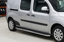 Renault Kangoo 2008–2020 Sānu pakāpieni Maydos V1 (2 gab., alumīnijs / nerūsējošais tērauds) foto 1