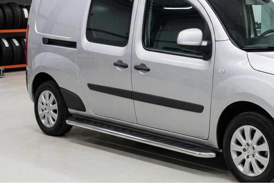 Renault Kangoo 2008–2020 Sānu pakāpieni Maydos V1 (2 gab., alumīnijs / nerūsējošais tērauds) Image