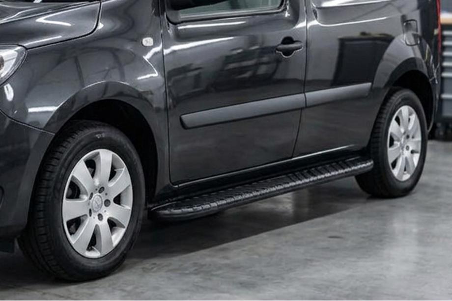Renault Kangoo 2008–2020 Sānu pakāpieni Bosphorus Black (2 gab., alumīnijs) Image
