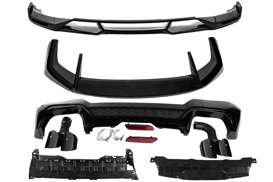 BMW X3 G01 2018– Paradigm Black virsbūves bodykit komplekts (M-Sport, 2023+) Image