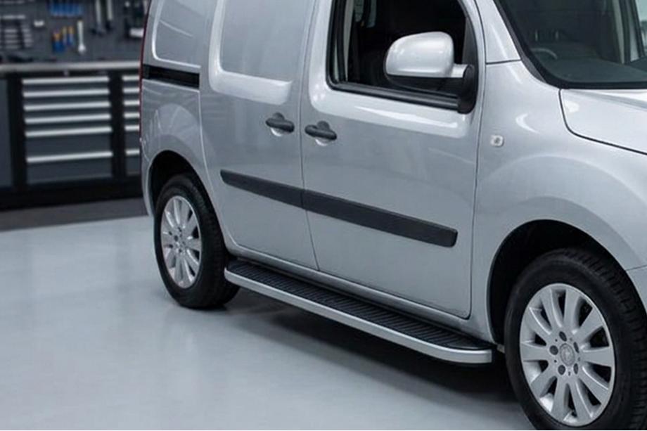 Renault Kangoo 2008–2020 Sānu pakāpieni Tayga Grey (2 gab., alumīnijs) Image