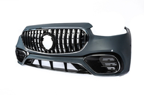 Mercedes S-class W223 2020– AMG S63 virsbūves body kit komplekts foto 3