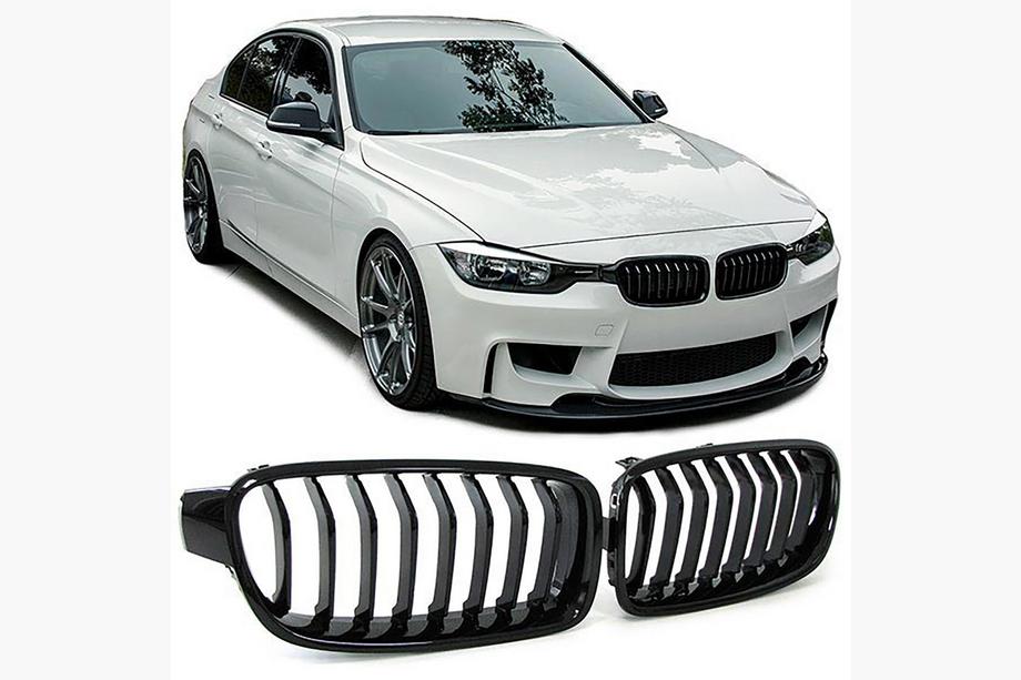 BMW 3. sērija F30/F31 2012–2019 Nieru restes 1Bar (8 līstes) Image