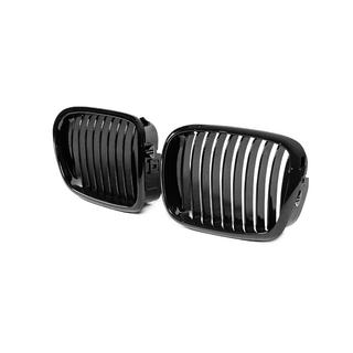 1-Bar nieru reste (2000-2003, melns spīdīgs) BMW 5. sērija E39 1996–2003 foto 3