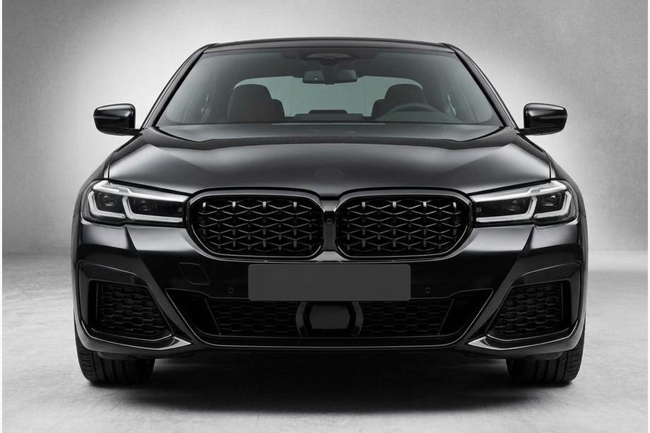 BMW 5. sērija G30/G31 2017–2023 Nieru restes Diamond Black (2021-2023) Image