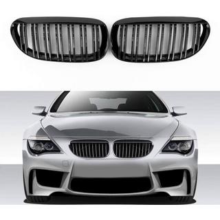 Nieres restes M-Look (spīdīgi melnas) BMW 6. sērija E63/E64 2003–2010 foto 1