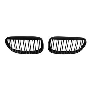 Nieres restes M-Look (spīdīgi melnas) BMW 6. sērija E63/E64 2003–2010 foto 2