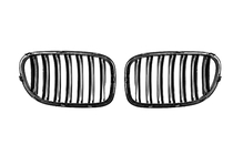 BMW 7. sērija F01/F02 2008–2015 Nieres restes M-Look (spīdīgi melnas) foto 5