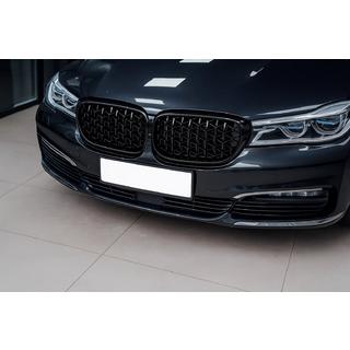Diamond Black nieru režģi (2016-2019, spīdīgi melni) foto 1