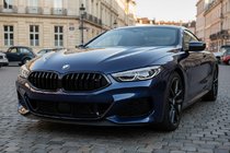 BMW 8. sērija G14/G15/G16 2018– Nieru režģis 1-Bar (2018-2022, melns spīdīgs) foto 1