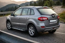 Renault Koleos 2008–2016 Sānu sliekšņi Sunrise (2 gab., alumīnijs) foto 1