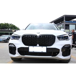 Nieru režģi Diamond Black (2018-2022, spīdīgi melns) BMW X5 G05 2019–2026 foto 1