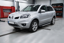 Renault Koleos 2008–2016 Sānu sliekšņi Duru (2 gab., alumīnijs) foto 1