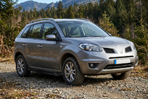 Renault Koleos 2008–2016 Sānu sliekšņi RedLine Black (2 gab., alumīnijs) foto 1