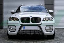 BMW X5 E70 2007–2013 Bullbar WT003 Black (nerūsējošais tērauds) foto 2