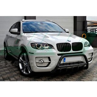 Bullbar WT003 Black (nerūsējošais tērauds) BMW X5 E70 2007–2013 foto 1