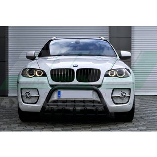 Bullbar WT003 Black (nerūsējošais tērauds) BMW X5 E70 2007–2013 foto 2