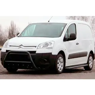 Bullbar WT003 Black (nerūsējošais tērauds) Citroen Berlingo 2008–2018 foto 1