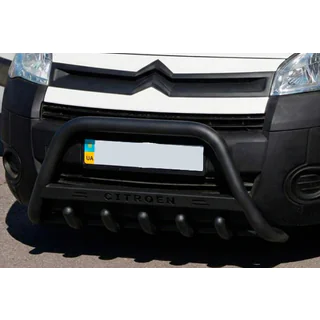 Kengurina stienis WT004 Black (nerūsējošais tērauds) Citroen Berlingo 2008–2018 foto 1