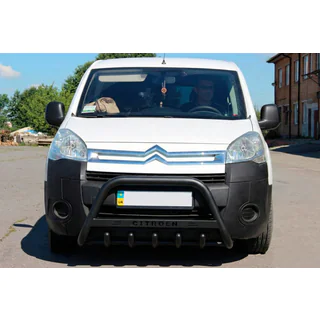 Kengurina stienis WT004 Black (nerūsējošais tērauds) Citroen Berlingo 2008–2018 foto 2
