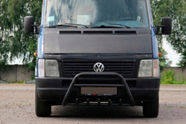 Volkswagen LT 1995–2006 Bullbar WT003 Black (nerūsējošais tērauds) foto 1