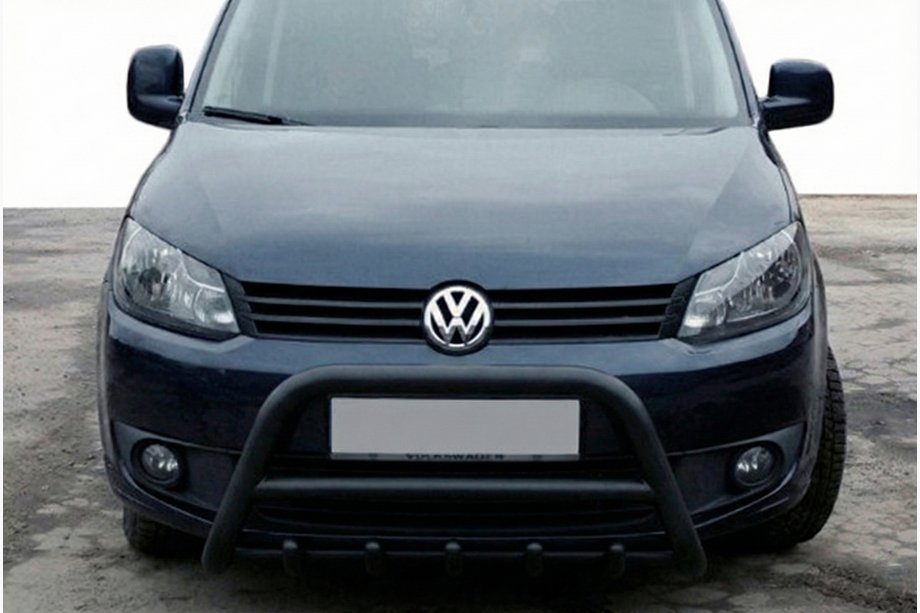 Volkswagen Caddy 2015–2020 Bullbar WT003 Black (nerūsējošais tērauds) Image