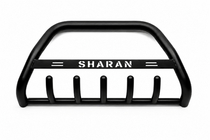 Volkswagen Sharan 1995–2010 Kengurina stienis WT004 Black (nerūsējošais tērauds) foto 4