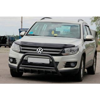 Bullbar WT003 Black (nerūsējošais tērauds) foto 2