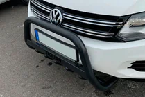 Volkswagen Tiguan 2007–2016 Kengurina stienis WT004 Black (nerūsējošais tērauds) foto 2
