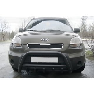 Bullbar WT003 Black (nerūsējošais tērauds) foto 1