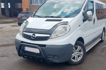Opel Vivaro 2001–2015 Kengurubārs WT004 Black (nerūsējošais tērauds) foto 3