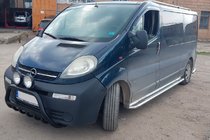 Opel Vivaro 2001–2015 Kengurubārs WT004 Black (nerūsējošais tērauds) foto 2