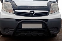 Opel Vivaro 2001–2015 Kengurubārs WT004 Black (nerūsējošais tērauds) foto 5