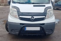 Opel Vivaro 2001–2015 Kengurubārs WT004 Black (nerūsējošais tērauds) foto 6