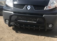 Renault Trafic 2001–2015 Kengurubārs WT004 Black (nerūsējošais tērauds) foto 4