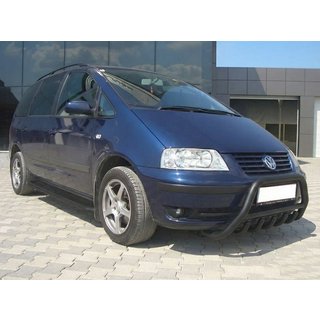 Bullbar WT003 Black (nerūsējošais tērauds) Ford Galaxy 1995–2006 foto 3