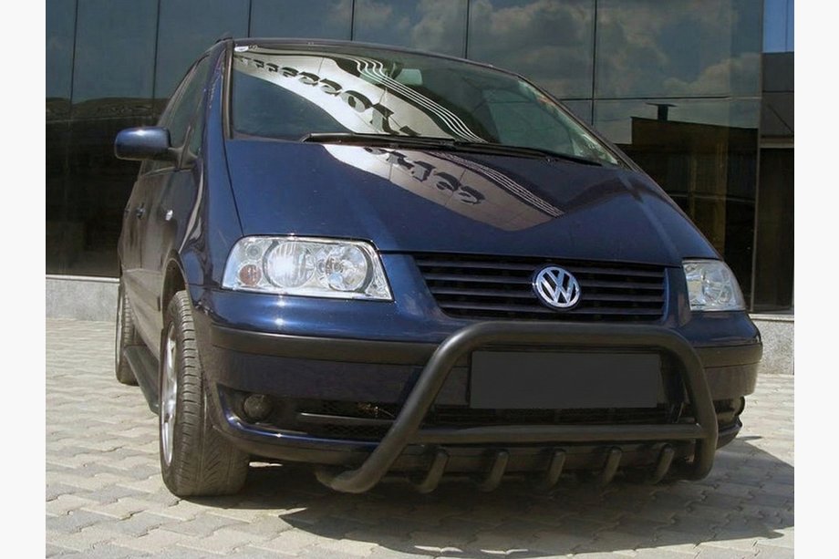Ford Galaxy 1995–2006 Bullbar WT003 Black (nerūsējošais tērauds) Image