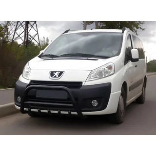 Bullbar WT003 Black (nerūsējošais tērauds) foto 1