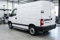Renault Master 1998–2010 Sānu sliekšņi Sunrise (2 gab., alumīnijs) foto 1