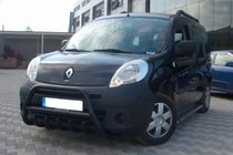 Renault Kangoo 2008–2020 Bullbar WT003 Black (nerūsējošais tērauds) foto 4