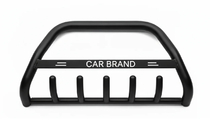 Volkswagen Touran 2010–2015 Kengurina stienis WT004 Black (nerūsējošais tērauds) foto 2