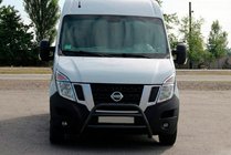 Opel Movano 2010–2021 Kengurubārs WT018 Black (nerūsējošais tērauds) foto 3
