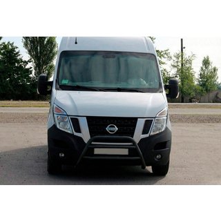 Kengurubārs WT018 Black (nerūsējošais tērauds) Opel Movano 2010–2021 foto 3